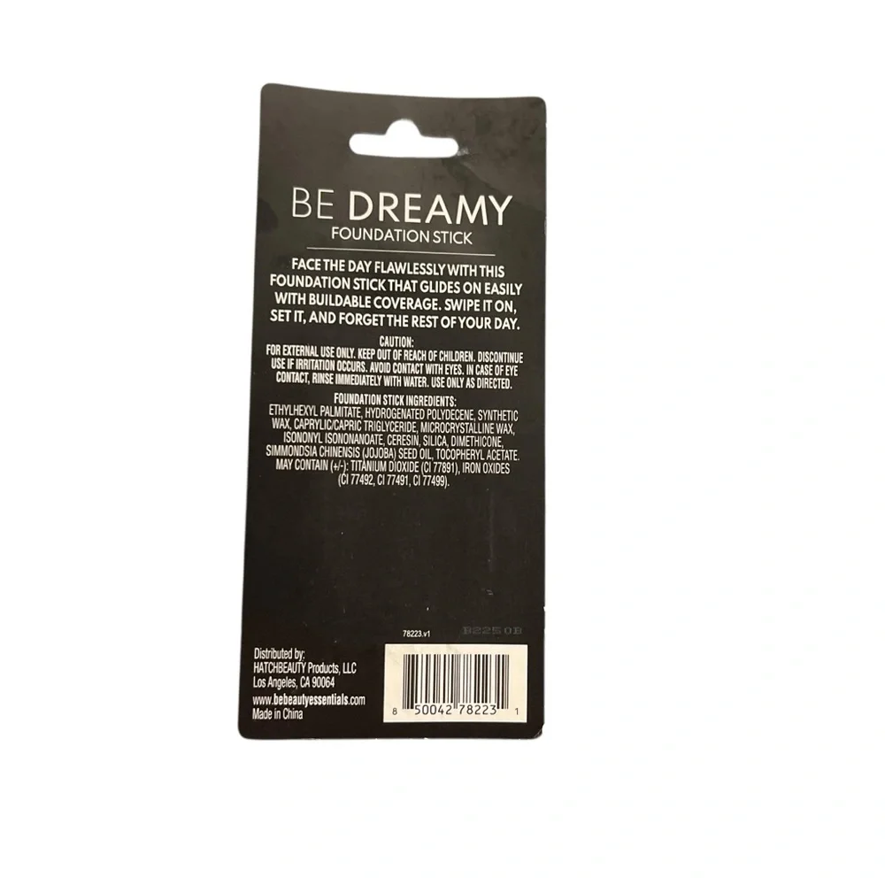 BE Beauty‎ Essentials Foundation Stick LIGHT NEW Buildable Coverage Swipe & Set